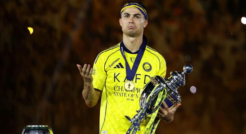Sírva ünnepelte első szaúdi bajnoki címét Ronaldo