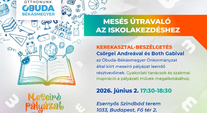Mesés útravaló az iskolakezdéshez – beszélgetés a 2026-os meseíró pályázat leendő résztvevőinek