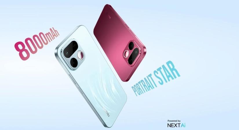Még mindig bővül a Realme 16-os széria, most épp 8000 mAh-s aksival érkezett egy