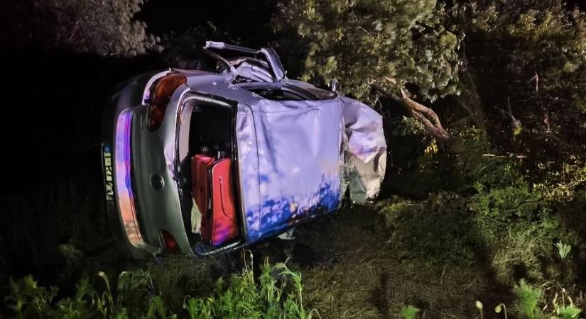 Őzzel ütközött egy autó, a fiatal lány kirepült belőle és leállt a szíve