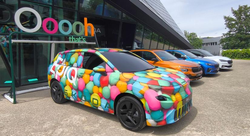 Végre meztelenül is láttuk a Skoda Epiq-et!