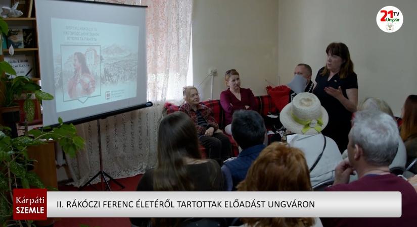 II. Rákóczi Ferenc életéről tartottak előadást Ungváron (videó)