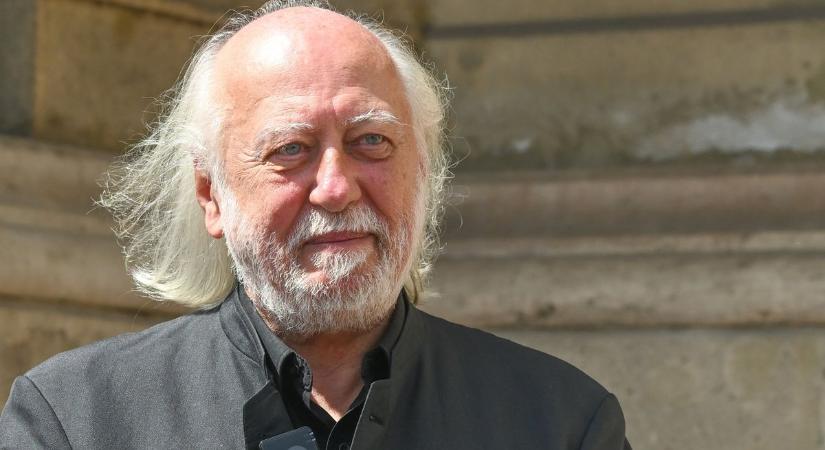 Krasznahorkai László a Nobel-díj elnyerése óta először mutatkozott be szélesebb hazai közönség előtt