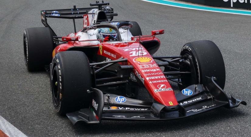 Leclerc: A Ferrari még a Ford-motorhoz képest is hátrányban van