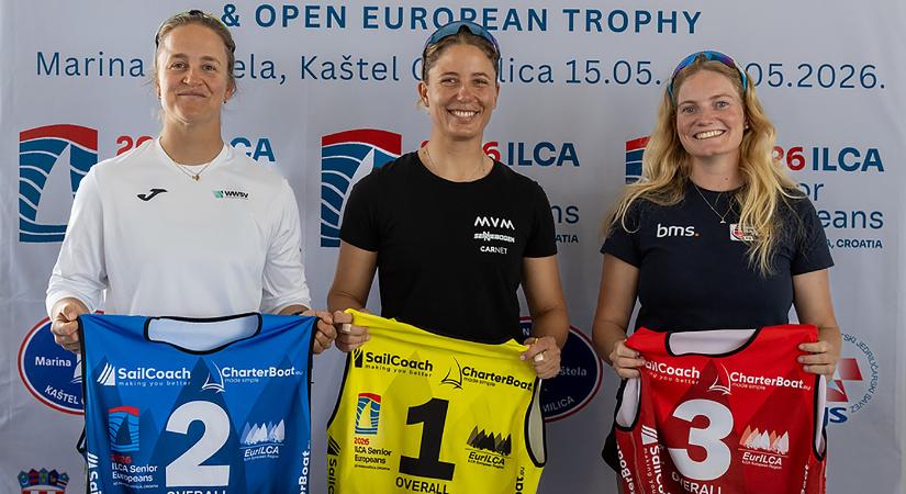 ILCA EB 2026 – Érdi Mári újra Európa-bajnok!