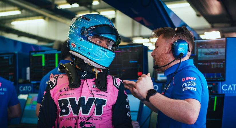 Gasly sejtelmes figyelmeztetést küldött riválisainak a vizes teszt után