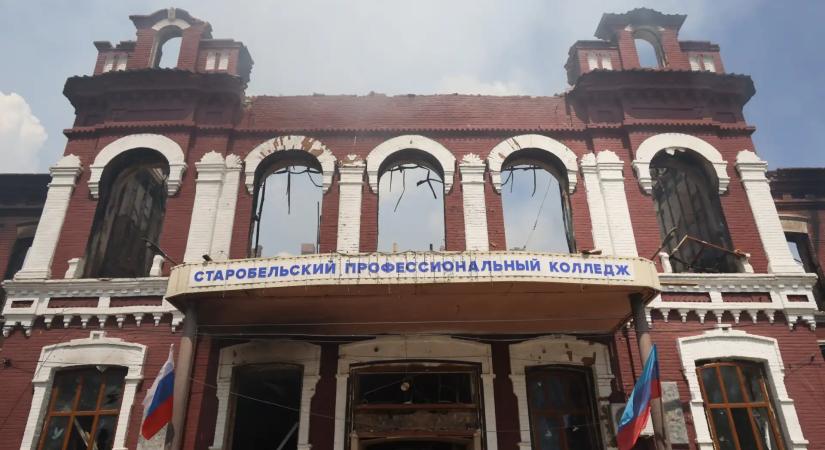 Négy drón csapódott egy luhanszki kollégiumba: Putyin terrorakcióról beszél és kemény válaszcsapást követel