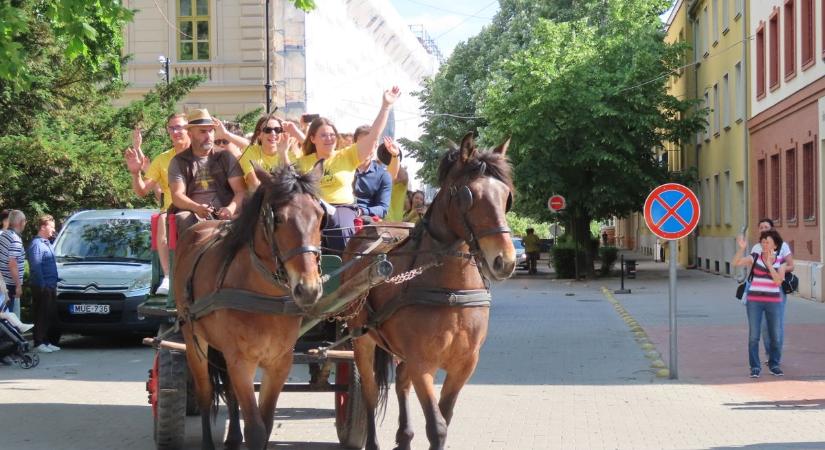 Hatvan éve ugyanazt jelenti: ballagással és sárgulással búcsúztak a végzős agrárhallgatók - galériával
