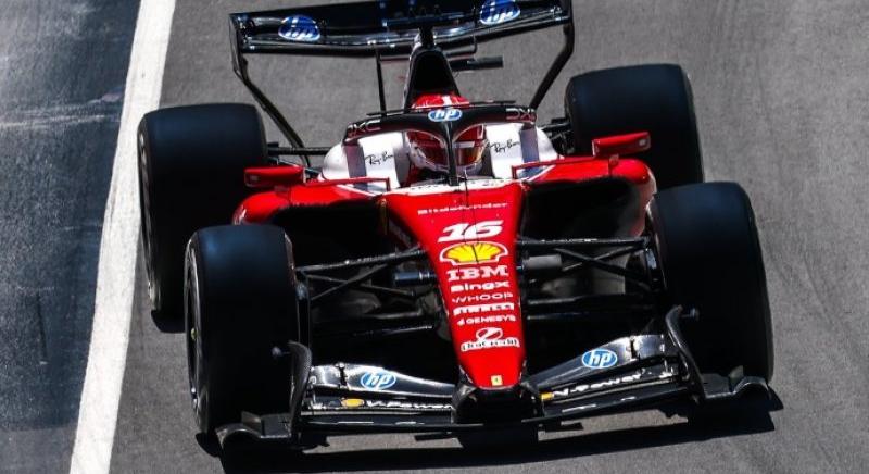 Leclerc jelentősen gyorshajtott a bokszutcában, de csak a Ferrarit büntették meg