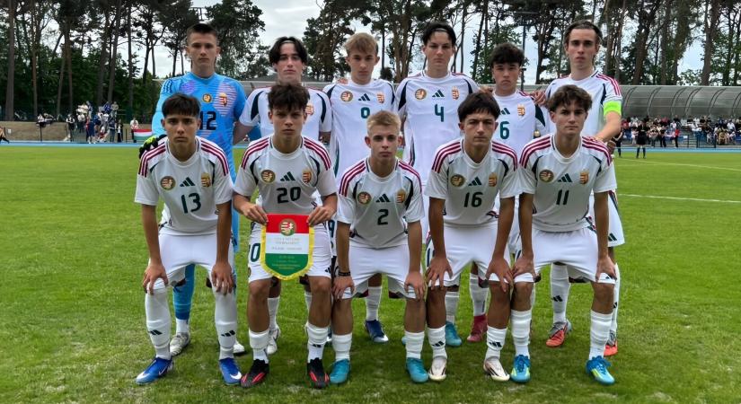 Az U15-ös válogatott 24 órán belül megismételte előző meccsének eredményét