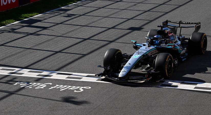 A Mercedes tarolt, Alonso a falban sprintkvalin Kanadában