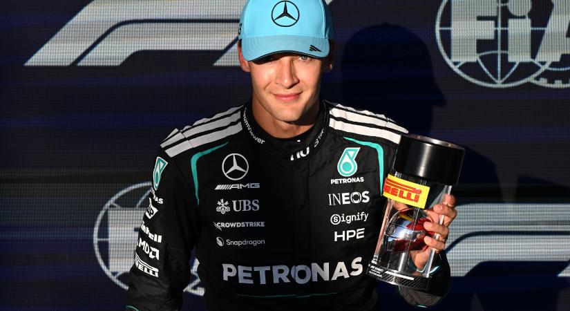 A Mercedes gyenge pontjában bízik Russell