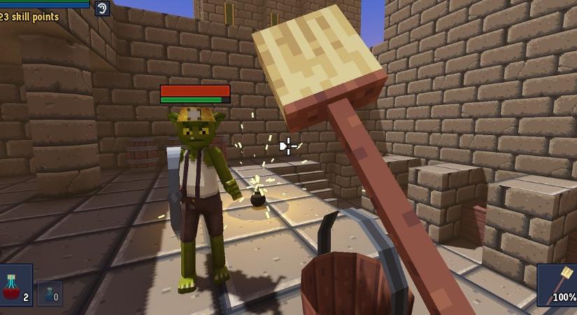 Megjelent a Minecraft és a Dark Messiah szerelemgyereke, az emberek pedig imádják