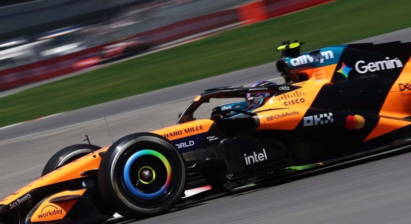 Norris számára is meglepetés volt a McLaren montreali formajavulása