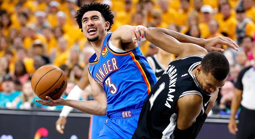 NBA: extra segítség jött a padról, az Oklahoma idegenben megverte a Spurst