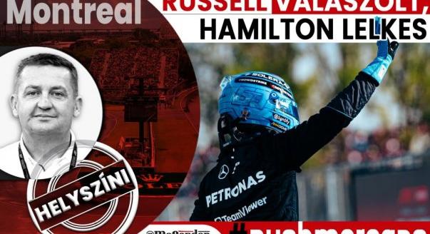 Helyszíni: Russell válaszolt, Hamilton lelkes