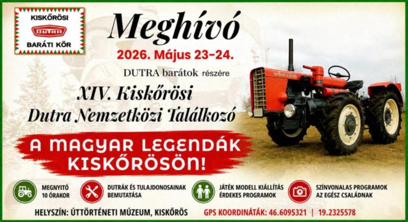 XIV. Kiskőrösi Dutra Nemzetközi Találkozó