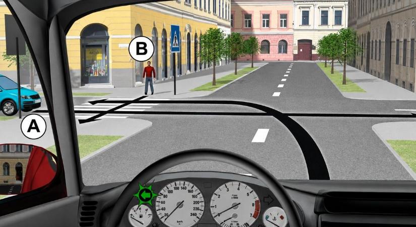 KRESZ-teszt: csak a legjobb sofőrök tudják hibátlanul megoldani ezt a feladványt – neked menni fog?