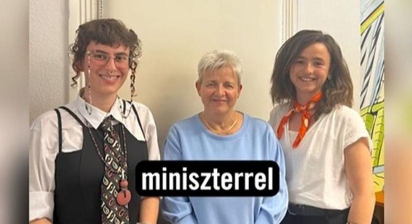 Lannert Judit az Amnesty International aktivistáival tárgyalt (VIDEÓ)