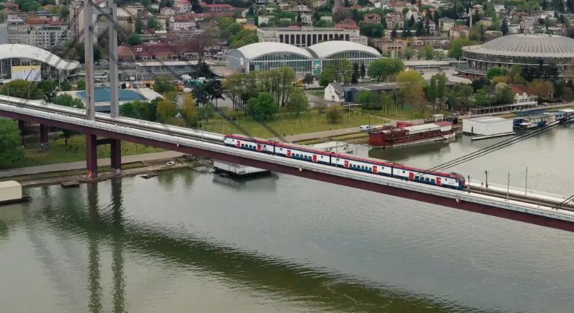 Leállt a vasútközlekedés Szerbiában