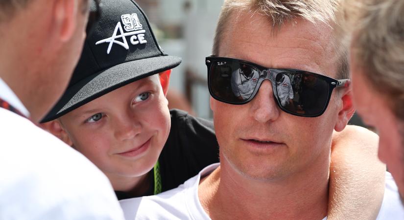 Újra előkerült Räikkönen, két szóval alkotott maradandót