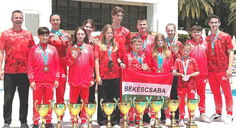 Kiválóan szerepeltek a békéscsabai kick-boxosok Törökországban