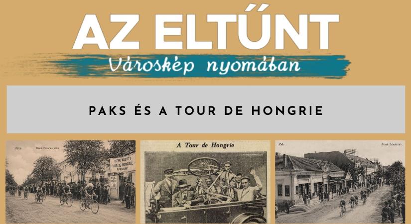 Az eltűnt városkép nyomában – Paks és a Tour de Hongrie