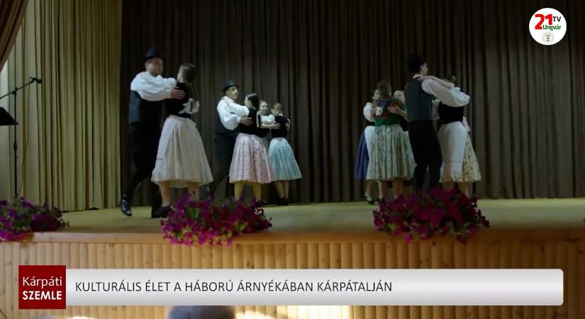Kulturális élet a háború árnyékában Kárpátalján (videó)