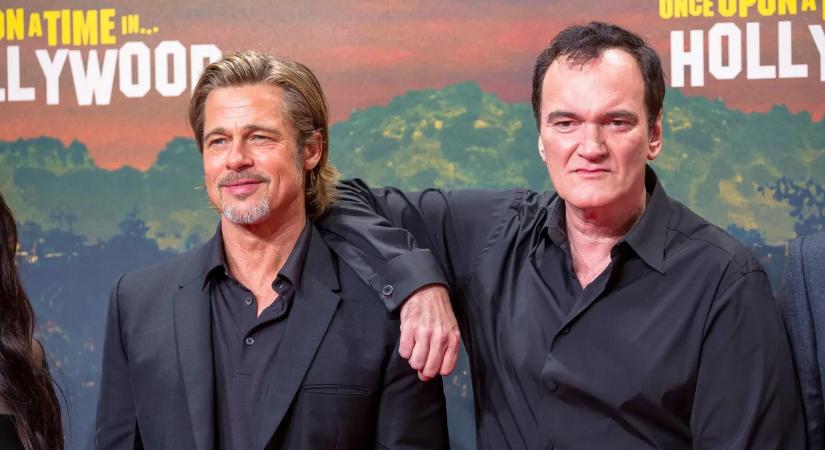 Brad Pittre kiborult Quentin Tarantino: „Meg fogsz halni ebben a szakmában”