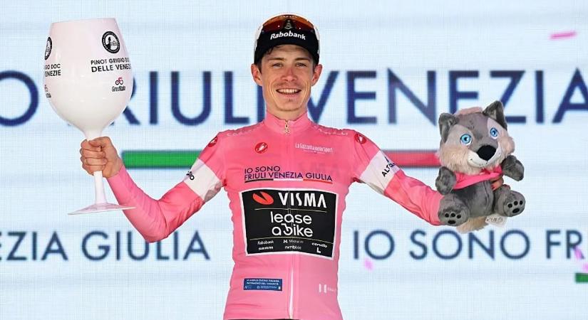 Harmadik szakaszgyőzelmével az élre állt Vingegaard a Giro d'Italián