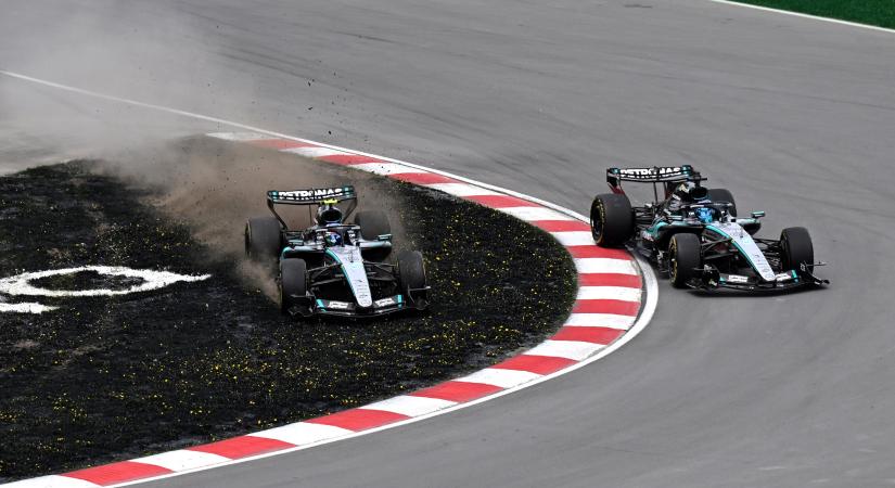 Adok-kapok a Mercedesnél, kiborult az F1 éllovasa