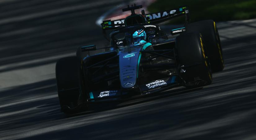 Russell tarolt a kanadai sprintfutamon