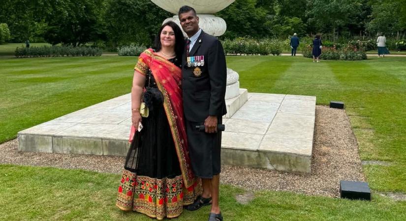 A brit királyi család vendége volt Andrea és a férje, már másodszor buliztak a Buckhingham-palotában