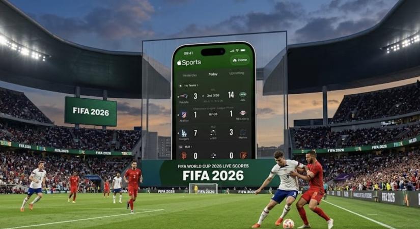 Jön a foci-vébé, megújul hozzá az Apple Sports
