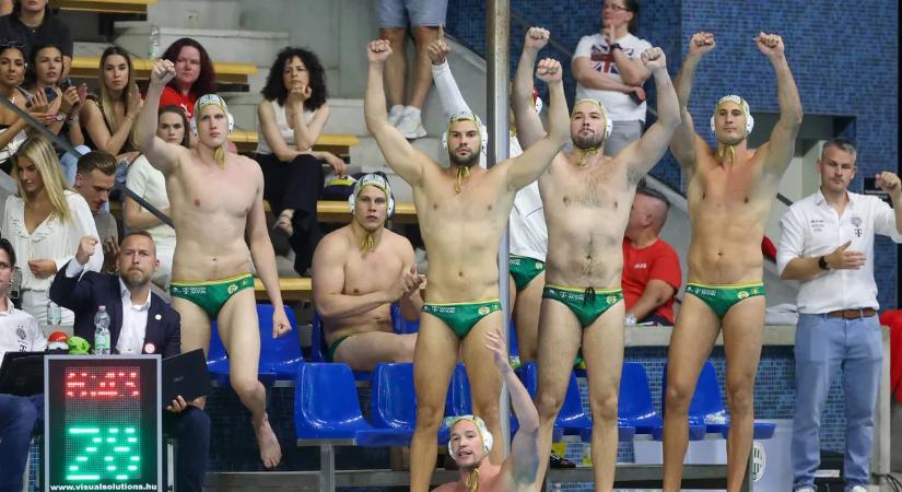 Izgalmas csatában az FTC került előnybe a Honvéd ellen a férfi vízi ob I döntőjében