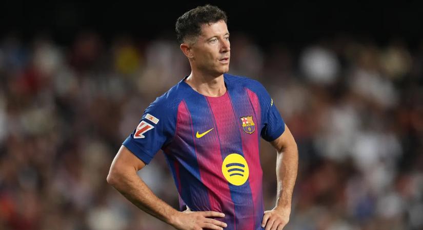 Lewandowski betalált, de az utolsó meccsén kikapott a Barcelona