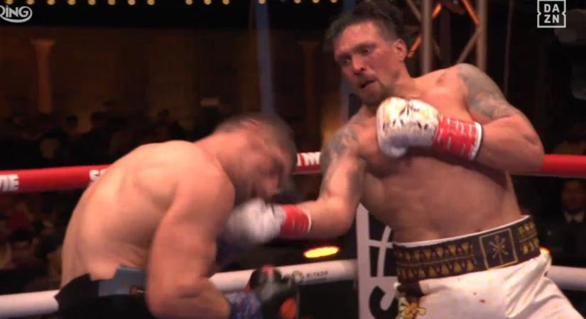 Oleksandr Usyk óriásit fordítva TKO-val győzte le Rico Verhoevent, hatalmas early stoppage-el