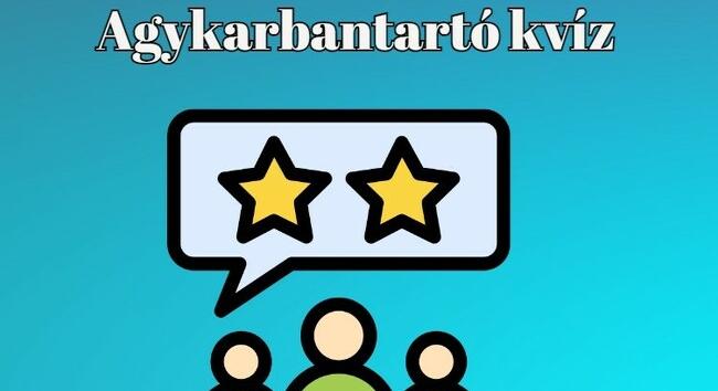 Friss napi kvíz - Kiváló agytorna minden korosztálynak ez a műveltségi kvíz