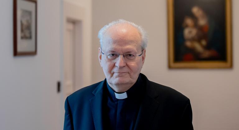 Erdő Péter először állt nyilvánosság elé a betegsége után
