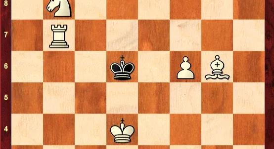 Sakkfeladvány: Csak óvatosan, a nagy túlerő is veszélyes