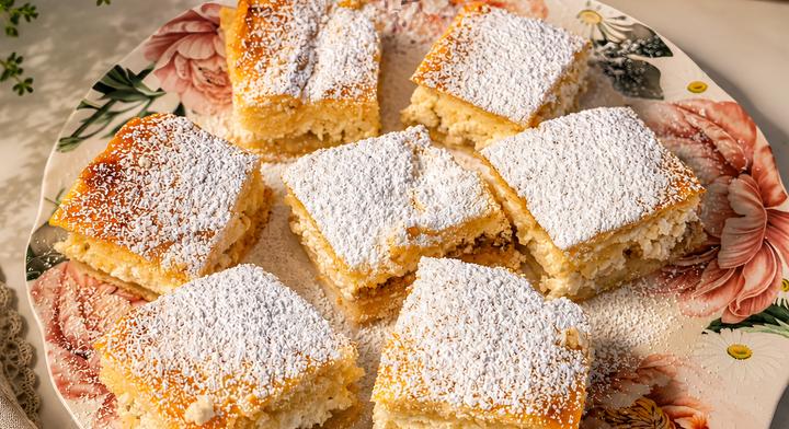 Omlós, habos túrós pite: diósan készül a klasszikus sütemény