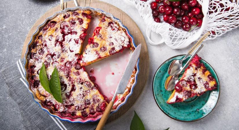 Clafoutis – elkészíteni pofonegyszerű, csak a neve bonyolult