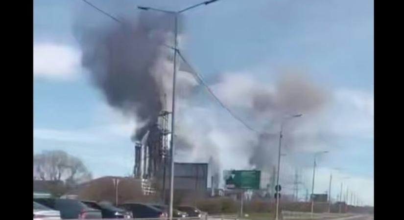 Egy orosz vegyipari gyárra mértek csapást az ukrán erők