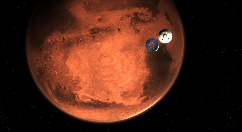 Friss és látványos képeket lőtt a Marsról a NASA egyik szerkezete, ami nemrég közelítette meg a vörös bolygót