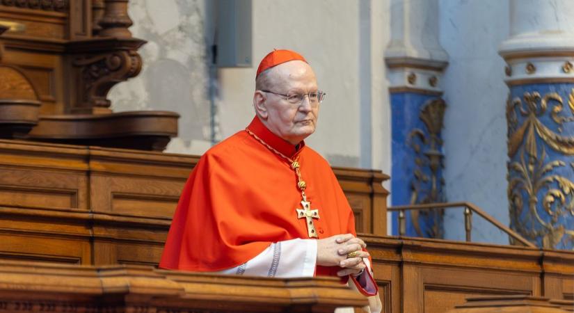 Hónapok óta először jelent meg nyilvánosan Erdő Péter: esztergomi misén vett részt pünkösdvasárnap