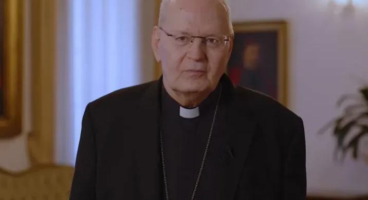 Pünkösd alkalmából üzent Erdő Péter bíboros, aki betegsége óta először állt kamera elé