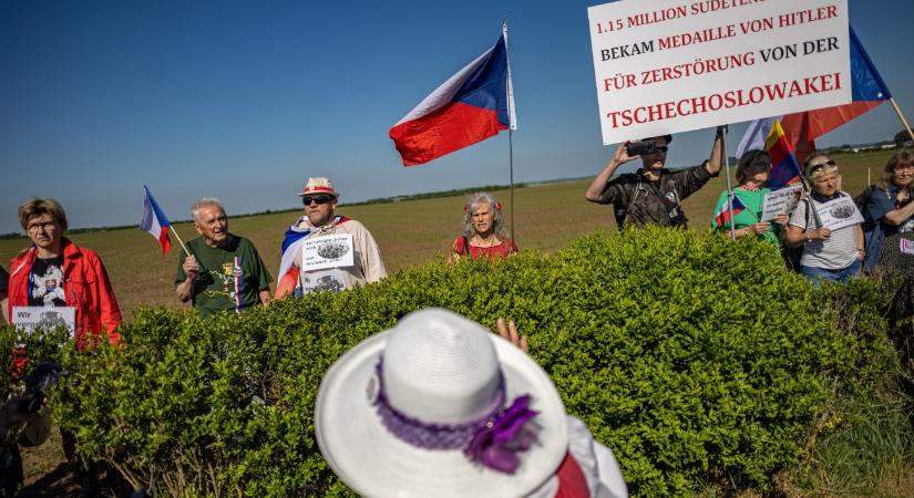 Történelmi német látogatás Csehországban