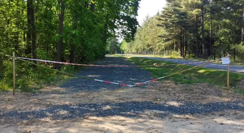 Erdészeti utakra is jutott a szennyezett zúzalékból