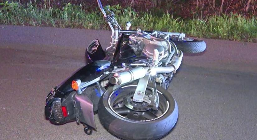 Először ült motorra idén - halálos baleset követelte egy 20 év körüli férfi életét