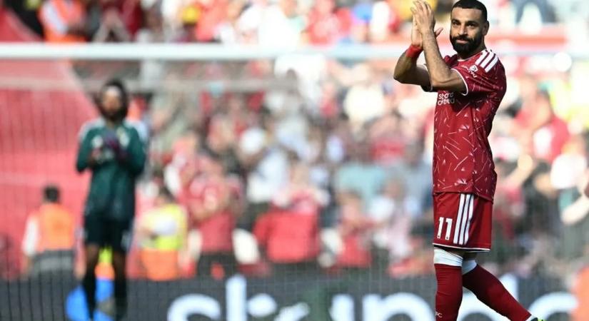 Szalah gólpasszal és könnyek között búcsúzott a Liverpooltól